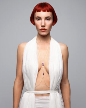 fungi body chain purple effect