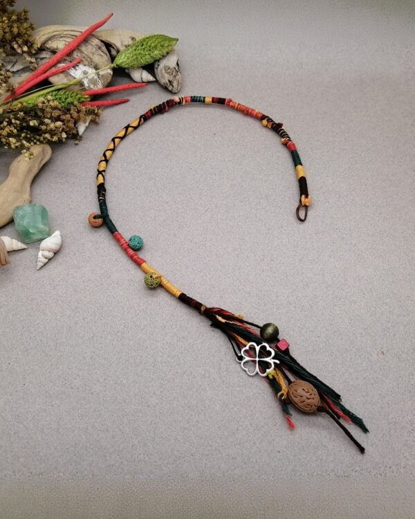 fungi hair wrap desert sage