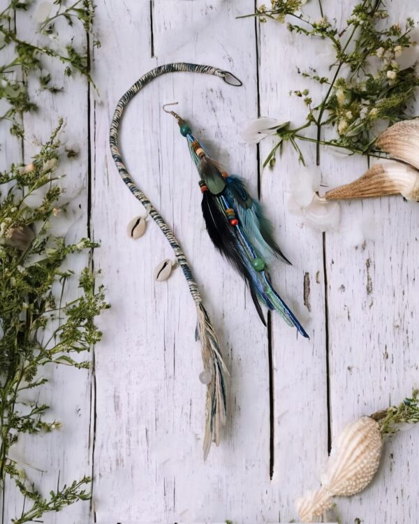 fungi hair wrap set sea spirit