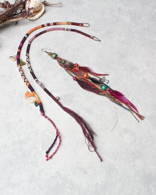 fungi hair wrap set wild talisman